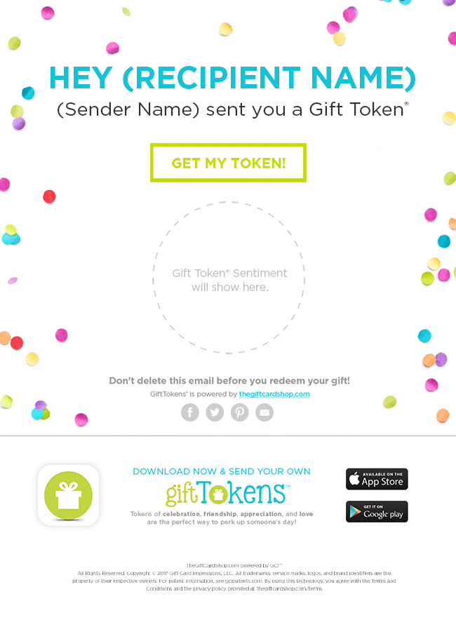 gift card impressions | bringing the 